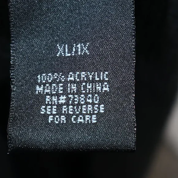 Layers by Lizden Marvelush Black Knit Cocoon Cardigan Women's Size XL/1X-NWOT - Picture 7 of 11